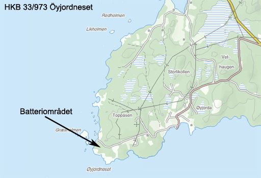 Kart Øyjordneset